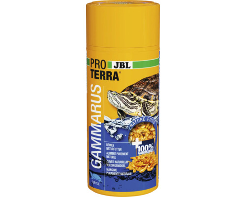 Wasserschildkröten Snack JBL PROTERRA GAMMARUS Leckerbissen für alle Wasserschildkröten 250 ml