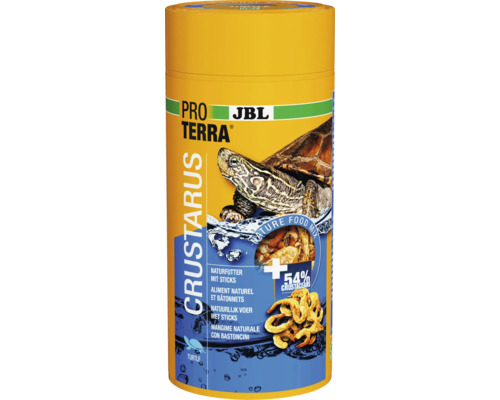Wasserschildkrötenfutter JBL PROTERRA CRUSTARUS Alleinfutter-Mix für Wasser- und Sumpfschildkröten 1000 ml Wasserschildkrötenfutter JBL PROTERRA CRUSTARUS Alleinfutter-Mix für Wasser- und Sumpfschildkröten 1000 ml
