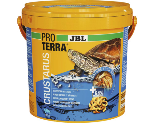 Wasserschildkrötenfutter JBL PROTERRA CRUSTARUS Alleinfutter-Mix für Wasser- und Sumpfschildkröten 2,5 l