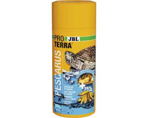 Wasserschildkröten Snack JBL PROTERRA PESCARUS Fisch-Leckerbissen für Sumpf- & Wasserschildkröten 250 ml