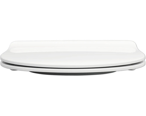 Weißer Toilettensitz