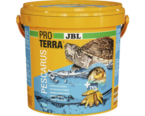 Wasserschildkröten Snack JBL PROTERRA PESCARUS Fisch-Leckerbissen für Sumpf- & Wasserschildkröten 2,5 l