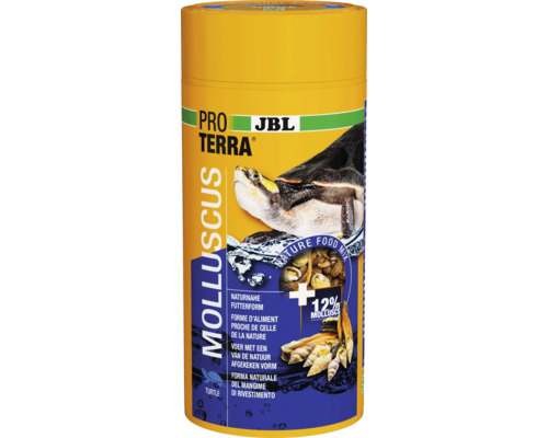 Wasserschildkröten Snack JBL PROTERRA MOLLUSCUS Schnecken-Leckerbissen für Wasser- & Sumpfschildkröten 1000 ml Wasserschildkröten Snack JBL PROTERRA MOLLUSCUS Schnecken-Leckerbissen für Wasser- & Sumpfschildkröten 1000 ml