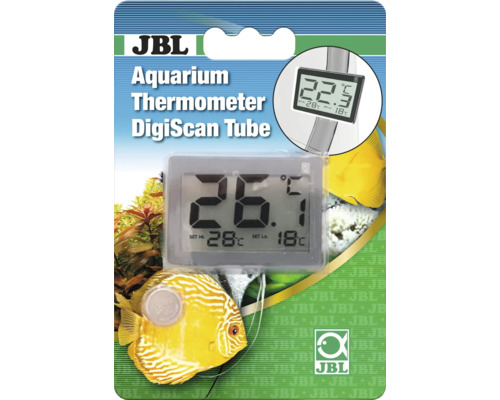 JBL Aquarium Thermometer DS Tube für Aquariumschlauch