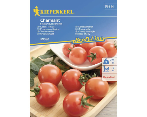 Kirsch-Tomate 'Charmant' F1 Kiepenkerl Hybride Gemüsesamen