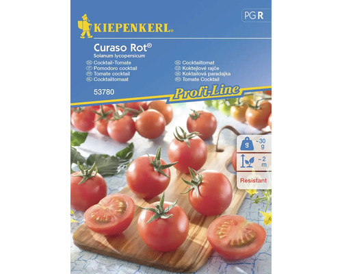 Cocktail-Tomate Curaso Rot® (Aranca, F1 ) Kiepenkerl Hybride Gemüsesamen