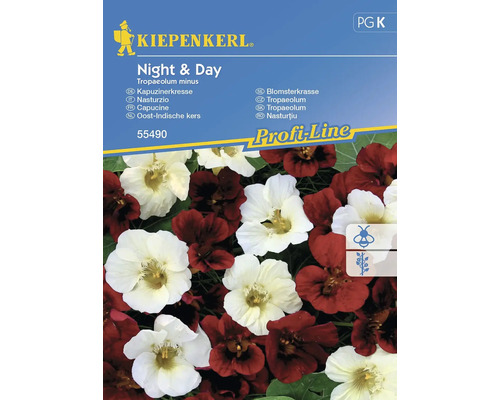 Kapuzinerkresse Night & Day Kiepenkerl Samenfestes Saatgut Blumensamen