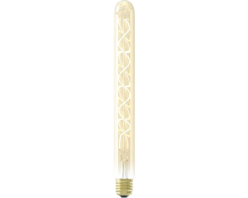 LED Lampe T32 dimmbar E27/3,8W gold 250 lm 2100 K warmweiß Calex Spiral Filament 300 mm Röhrenförmige LED Lampe mit gewundenem Leuchtfaden