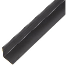 Winkelprofil Aluminium schwarz 20x20x1 mm, 2,6 m
