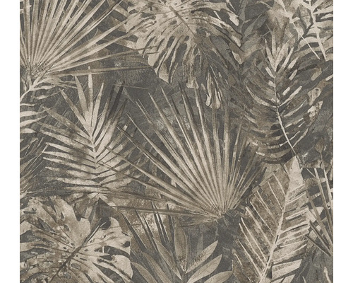 Vliestapete 38638-3 Natural Living Dschungelblätter braun Tapete mit Blättern