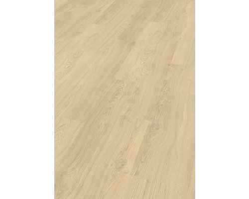 Helle Laminatbodenoberfläche mit Holzstruktur