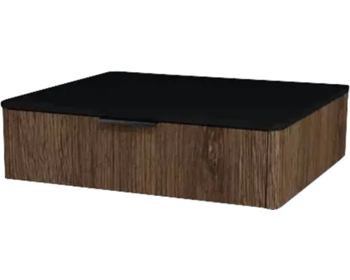 Waschtischunterschrank mit 1 Schublade Devo Lotos BxHxT 60 x 16 cm x 53 mm Frontfarbe bronze expressive oak