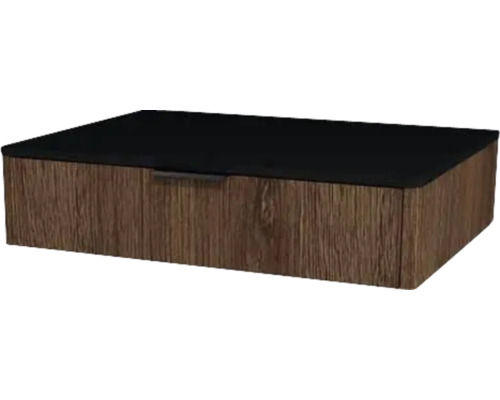 Waschtischunterschrank mit 1 Schublade Devo Lotos BxHxT 70 x 16 cm x 53 mm Frontfarbe bronze expressive oak