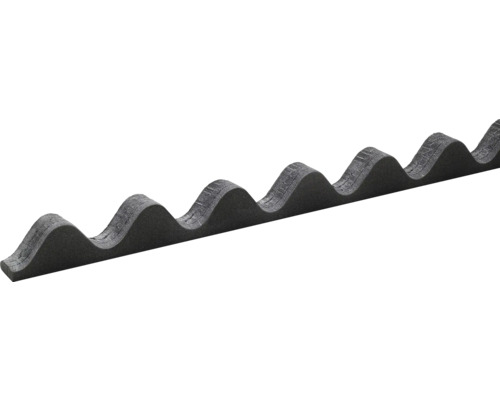 Onduline® Zahnleiste 76/30 für Bitumenplatten schwarz 1000 mm x 46 mm x 32 mm