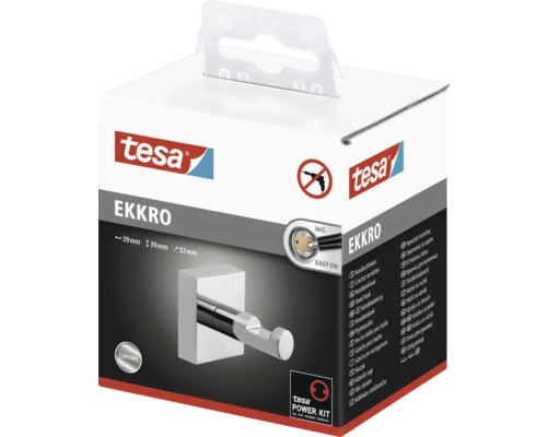 Verpackung einer Tesa Eckro Garderobenhaken