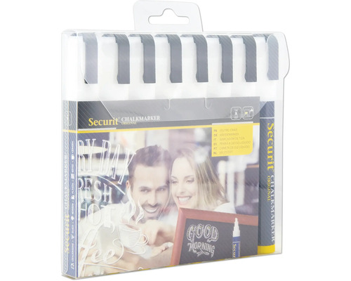 Packung Securit Kreidemarker