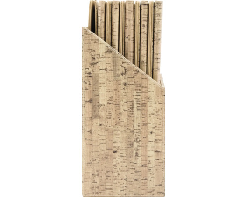 Aktenhalter aus Kork mit Register