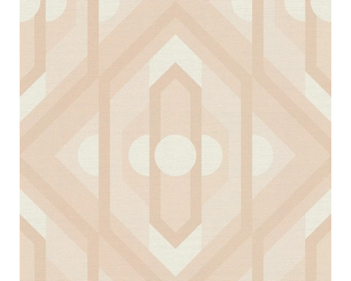Vliestapete 39531-5 Retro Chic Ornament beige Tapete mit geometrischem Muster