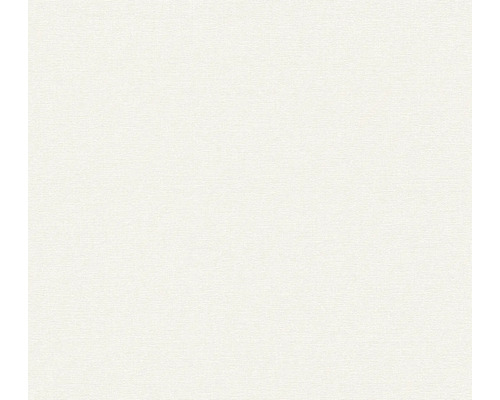 Vliestapete Casual Living uni textil-optik weiß creme Tapete mit leichter Textur