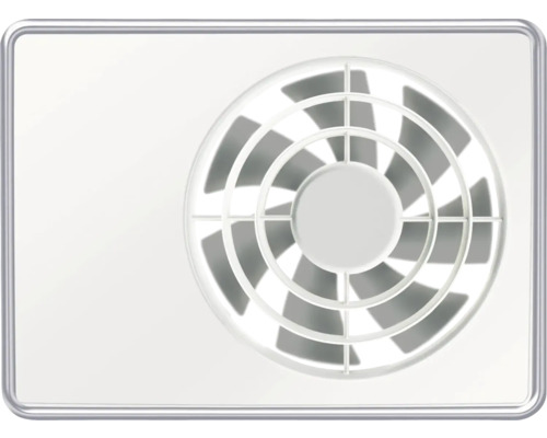 Wandventilator mit runder Lüftungsöffnung