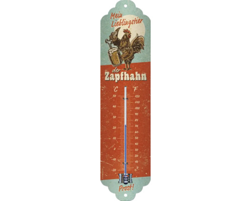 Thermometer Zapfhahn 6,5x28 cm