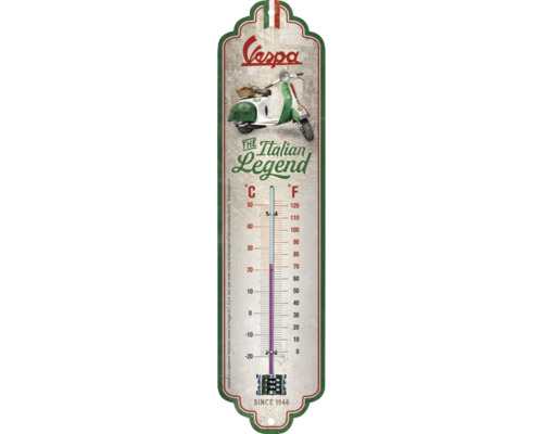 Thermometer Vespa Legend 6,5x28 cm