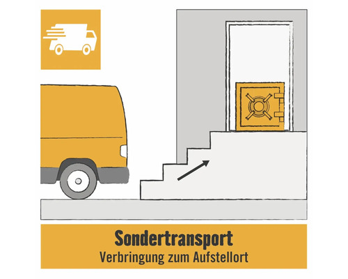 Verbringung zum Aufstellort Verbringung zum Aufstellort