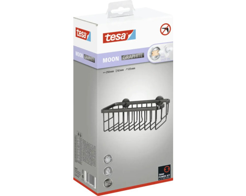 Tesa Moon Graphite Duschkorb Verpackung