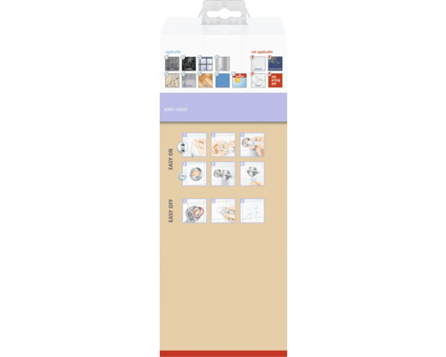 Anwendungs- und Montagehinweise auf der Produktverpackung