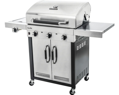 Char-Broil Gasgrill mit Seitentischen und Unterschrank