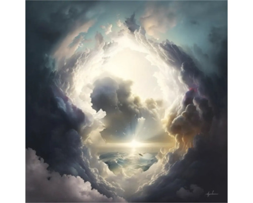 Giclée Leinwandbild Havean 0187 60x80 cm