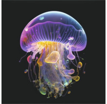 Giclée Leinwandbild Jelly fish 0189 60x80 cm