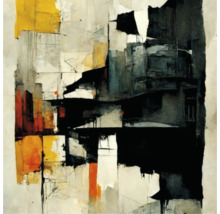 Giclée Leinwandbild Abstract 0125 60x80 cm