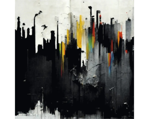 Giclée Leinwandbild Abstract 0028 60x80 cm