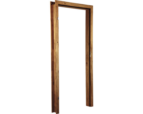 Zarge Eiche Bronze furniert 61x198,5 WS 6-8 DIN Links