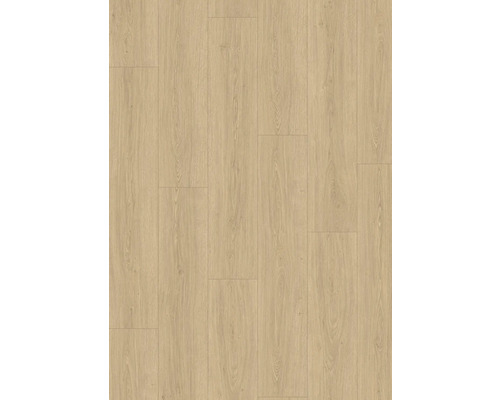 Verlegung von hellem Laminatboden in Holzoptik