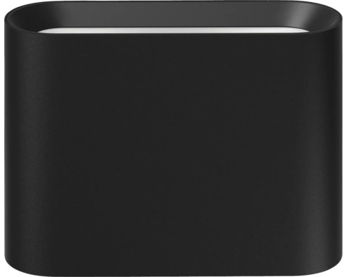 Schwarze Wandleuchte