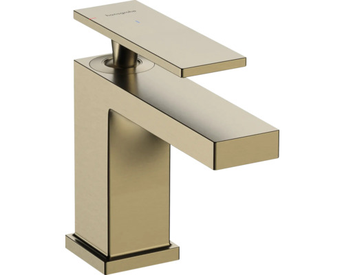 hansgrohe Waschtischarmatur TECTURIS E 80 CoolStart EcoSmart+ brushed bronze gebürstet 73001140