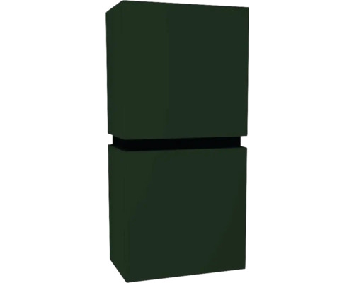 Hängeschrank mit 2 Türen Devo Viva 2.0 rechts BxHxT 40x84x26 cm conifer green supermatt