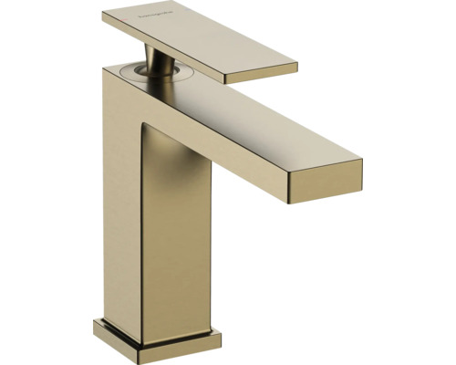 hansgrohe Waschtischarmatur TECTURIS E 110 EcoSmart+ mit Zugstange brushed bronze gebürstet 73010140 hansgrohe Waschtischarmatur TECTURIS E 110 EcoSmart+ mit Zugstange brushed bronze gebürstet 73010140