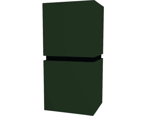 Hängeschrank mit 2 Türen Devo Viva 2.0 links BxHxT 40x84x35 cm conifer green supermatt