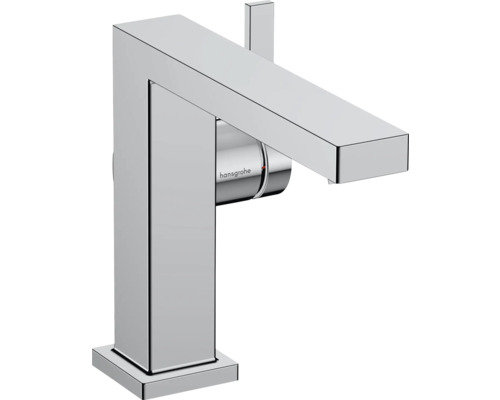 hansgrohe Waschtischarmatur TECTURIS E 110 Fine CoolStart EcoSmart+ mit Zugstange chrom 73023000