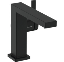 hansgrohe Waschtischarmatur TECTURIS E 110 Fine CoolStart EcoSmart+ mit Zugstange schwarz matt 73023670