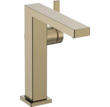 hansgrohe Waschtischarmatur TECTURIS E 150 Fine CoolStart EcoSmart+ mit Push-Open Ablaufgarnitur brushed bronze gebürstet 73040140