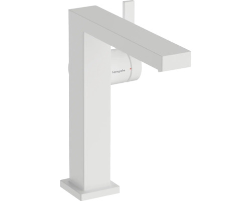 hansgrohe Waschtischarmatur TECTURIS E mit Push-Open Ablaufventil weiß matt 73040700