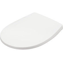 REIKA WC-Sitz MINO weiß Scharniere schwarz matt mit Absenkautomatik und Quick&Clean universell passend
