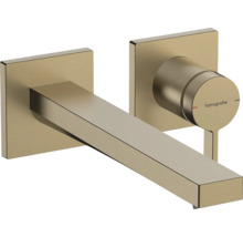 hansgrohe Waschtischarmatur TECTURIS E brushed bronze gebürstet ohne Unterputzgrundkörper 73051140