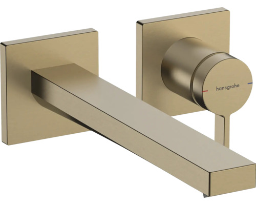 hansgrohe Waschtischarmatur TECTURIS E brushed bronze gebürstet ohne Unterputzgrundkörper 73051140