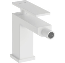 Weißer Bidetmischer mit flachem Design