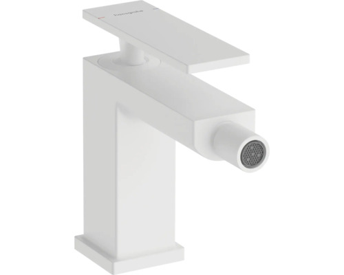 hansgrohe Bidetarmatur TECTURIS E mit Zugstange weiß matt 73200700